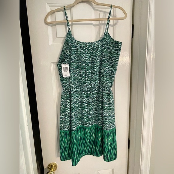 Collective Concepts Green, Spaghetti-Strap Dress (NWT) - Picture 2 of 6